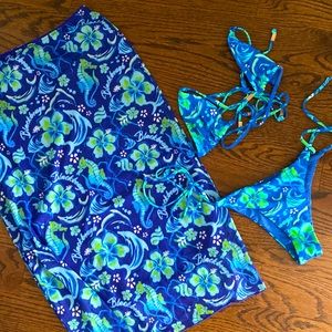 Blackbough Swim Bikini and Coverup